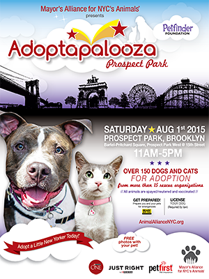 Adoptapalooza Prospect Park - August 1, 2015