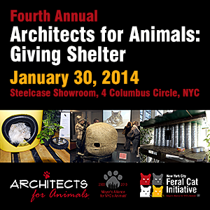 Architects for Animals: Giving Shelter - January 30, 2014