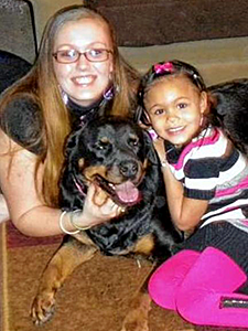 The Mayor's Alliance for NYC's Animals and the Urban Resource Institute teamed up in May 2013 to create People and Animals Living Safely (PALS), a program that allows people fleeing domestic violence, like Murel Raggi and her daughter, to take their pets with them to shelters. (Photo by Urban Resource Institute)