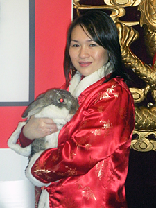 In honor of I Love NYC Pets Month and the upcoming Year of the Rabbit, Rabbit Rescue & Rehab and Animal Care & Control of NYC (AC&C) will be promoting rabbit adoption in the Chinatown Lunar New Year Parade. (Photo by M. Silver Associates)