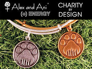 Alex and Ani - Charity by Design - Paw Prints Bangle